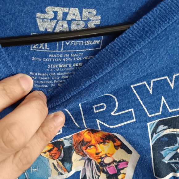 Star wars a new hope t shirt men's XXL USED - Picture 2 of 5